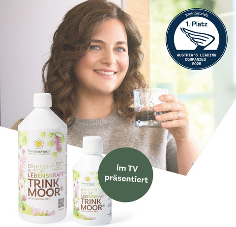 SonnenMoor Trinkmoor Aktion 1l + 250 ml gratis